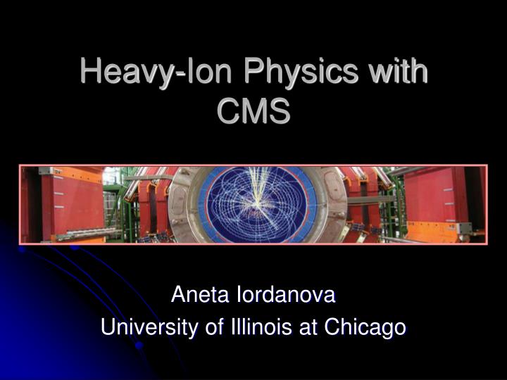 heavy ion physics with cms