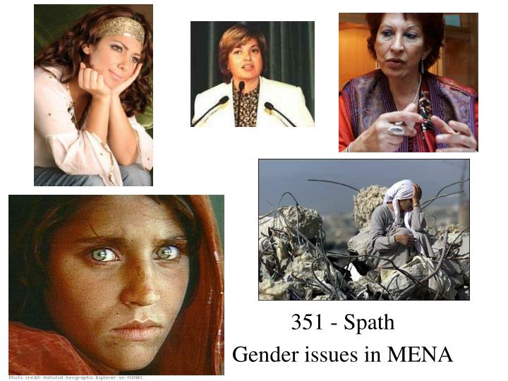 351 spath gender issues in mena