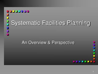 Systematic Facilities Planning