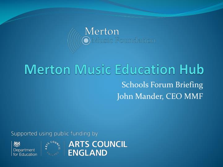 merton music education hub