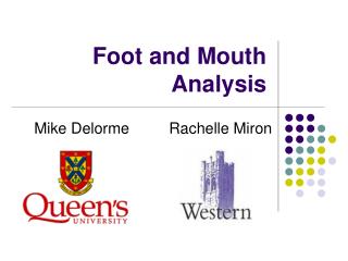 Foot and Mouth Analysis