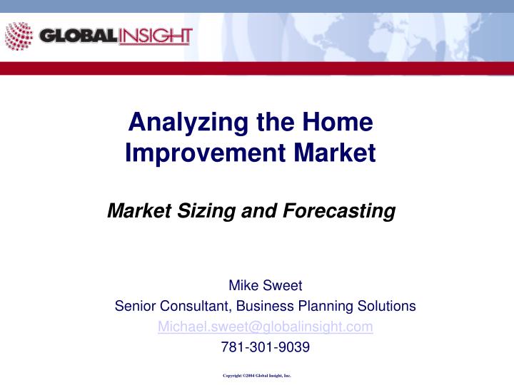 analyzing the home improvement market market sizing and forecasting