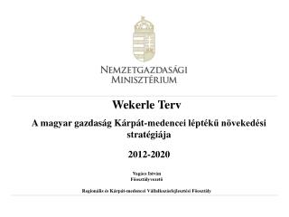 wekerle terv