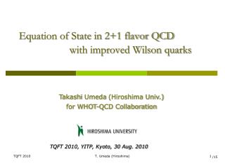 Equation of State in 2+1 flavor QCD with improved Wilson quarks