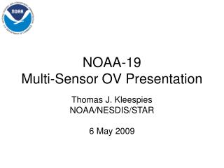 NOAA-19 Multi-Sensor OV Presentation