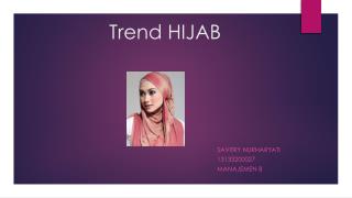 trend hijab