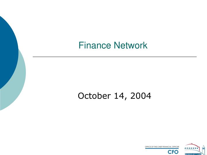 finance network