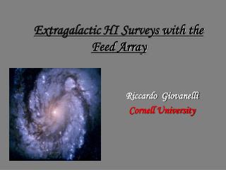 Extragalactic HI Surveys with the Feed Array