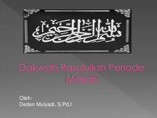 dakwah rasulullah periode mekah