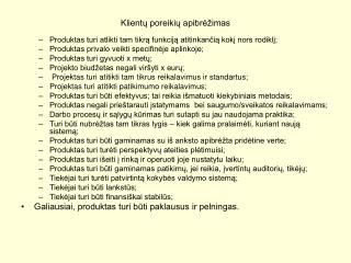 klient poreiki apibr imas