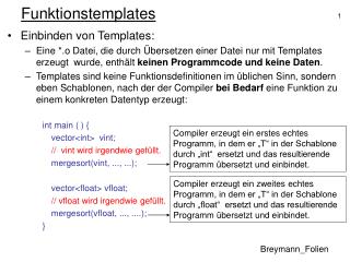 funktionstemplates