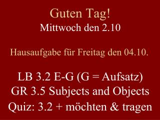 guten tag
