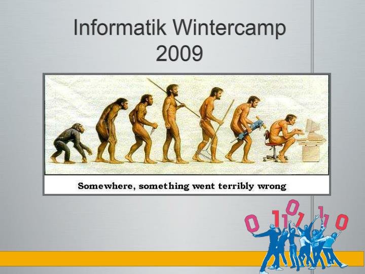 informatik wintercamp 2009