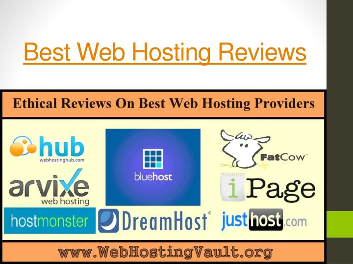 best web hosting reviews
