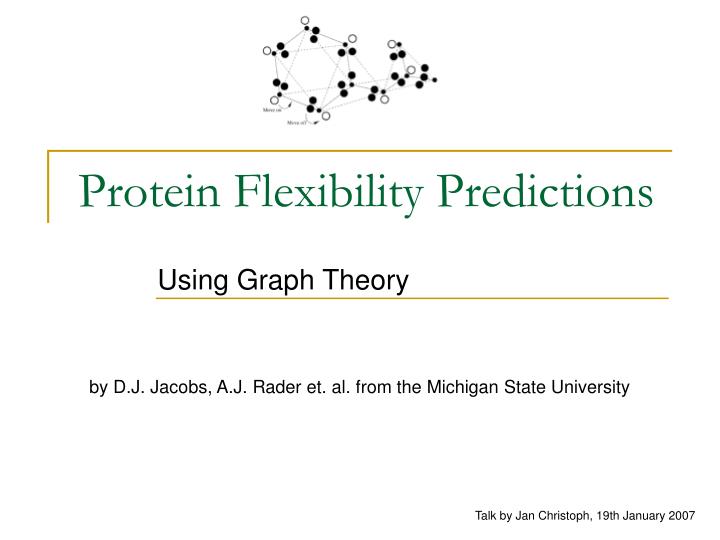 protein flexibility predictions
