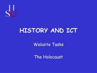 HISTORY AND ICT