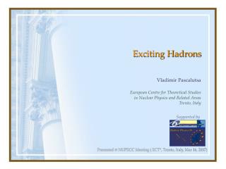 Exciting Hadrons