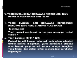 ilmu alamiah dasar v