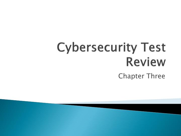 cybersecurity test review