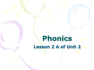 phonics