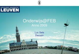 onderwijs@feb anno 2009