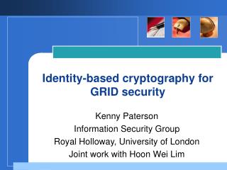 Identity-based cryptography for GRID security