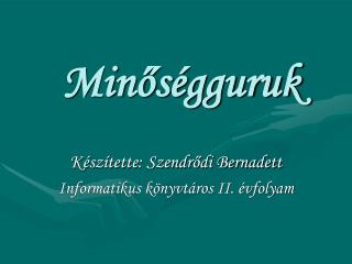 Minőségguruk