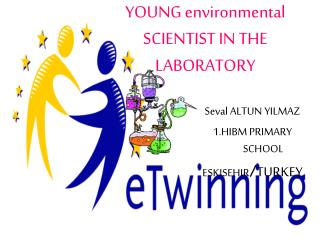 YOUNG environmental SCIENTIST IN THE LABORATORY