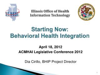 Starting Now: Behavioral Health Integratio n