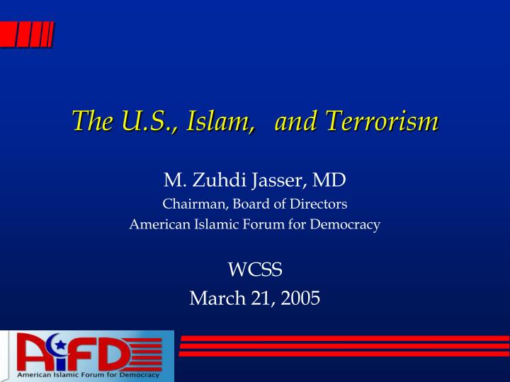 the u s islam and terrorism