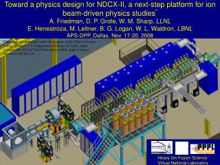 Heavy Ion Fusion Science Virtual National Laboratory