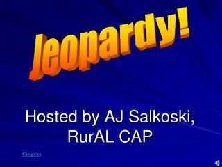 Hosted by AJ Salkoski, RurAL CAP