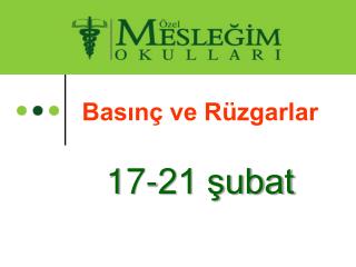 Basınç ve Rüzgarlar