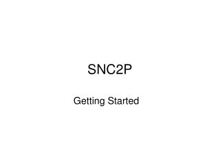 SNC2P