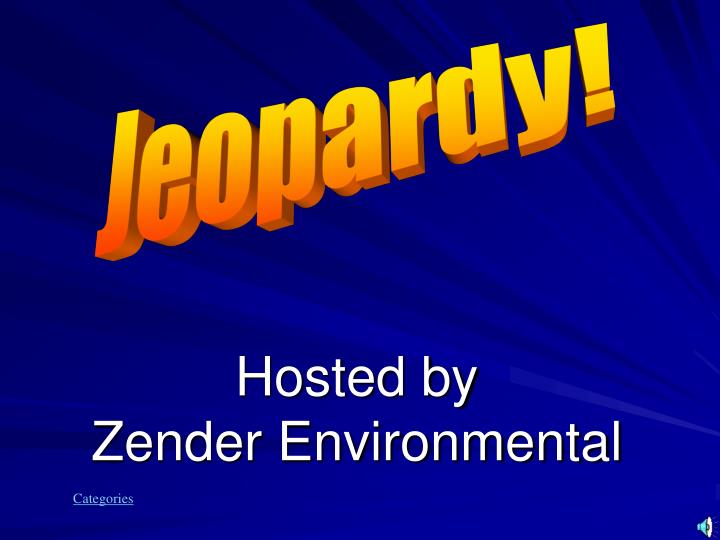 hosted by zender environmental