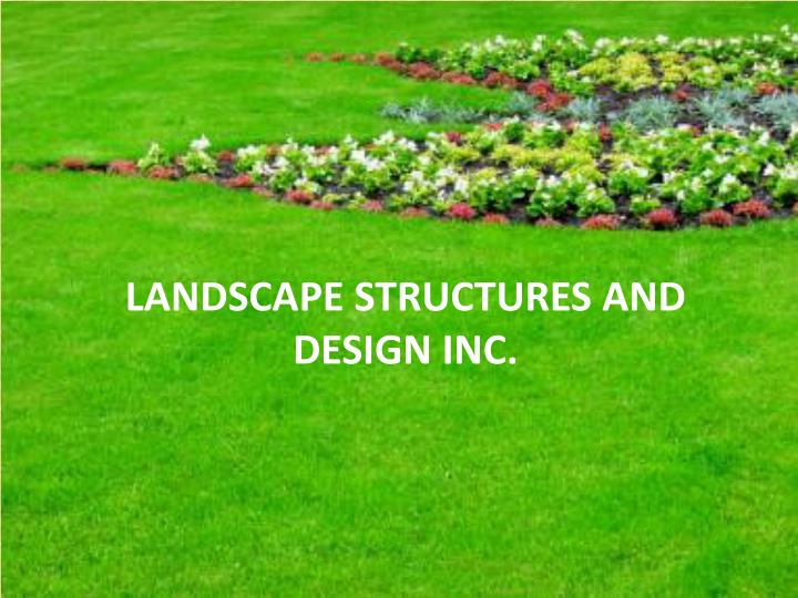 landscape structures and design inc