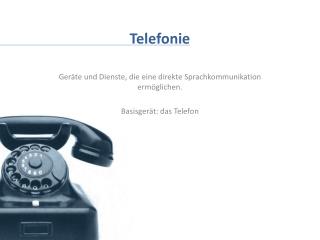 telefonie