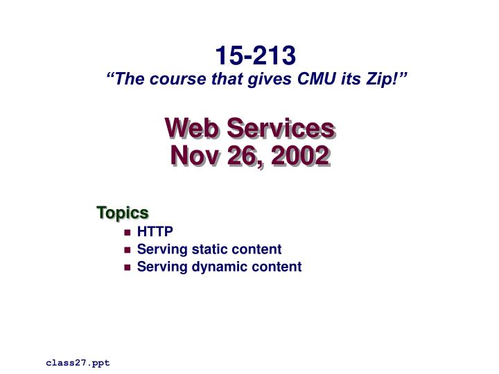 web services nov 26 2002