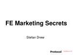 FE Marketing Secrets - slide 1