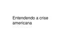 Entendendo a crise americana
