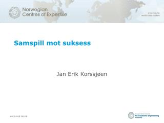 samspill mot suksess