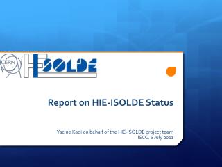 Report on HIE-ISOLDE Status