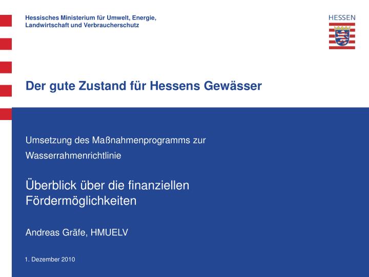 der gute zustand f r hessens gew sser