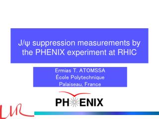 J/ ? suppression measurements by the PHENIX experiment at RHIC