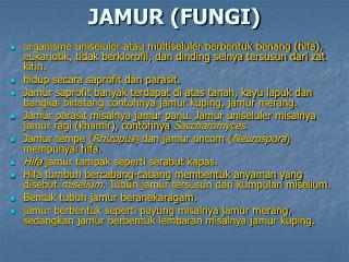 jamur fungi