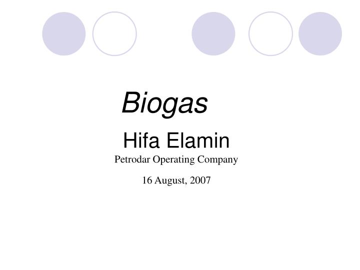 hifa elamin petrodar operating company 16 august 2007