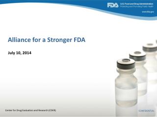 Alliance for a Stronger FDA