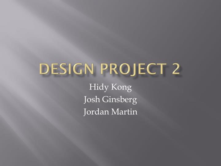 design project 2