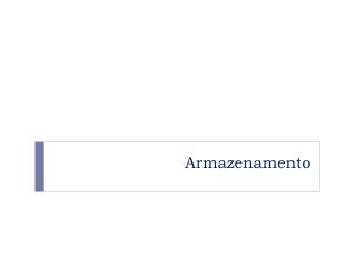 armazenamento