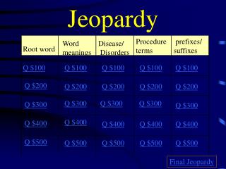 Jeopardy